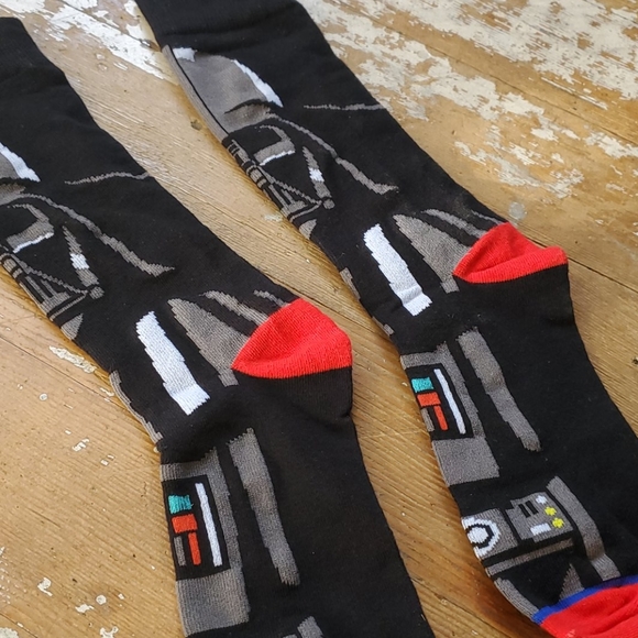 Darth Vader Socks - Picture 3 of 3